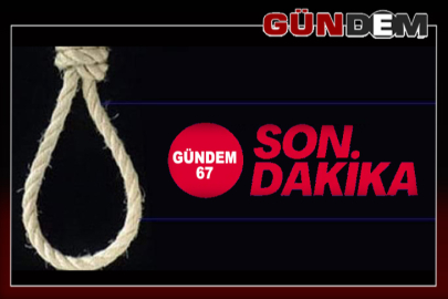 KENDİNİ ASARAK YAŞAMINA SON VERDİ!