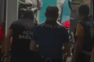 Bir anda yere yığıldı!
