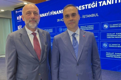 İmalat sanayisine 250 milyar liralık finansman desteği: Metin Demir, Bakan Kacır ile görüştü!