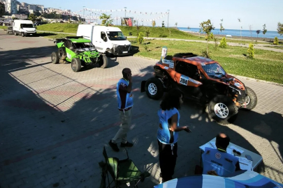 Dünyaca ünlü TransAnatolia Rally Raid Kozlu Sahili’nde mola vererek konakladı!