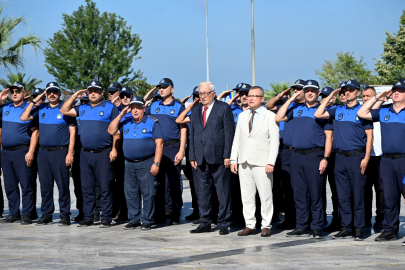 KDZ.EREĞLİ’DE ZABITA TEŞKİLATI’NIN 200. YILI ÇELENK TÖRENİYLE KUTLANDI