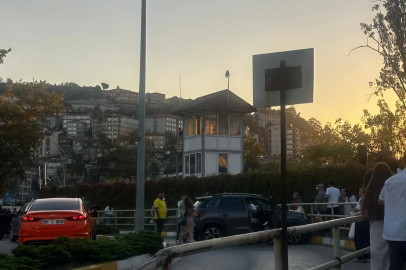 Zonguldak’ta görünmez trafik kazası korkuttu!