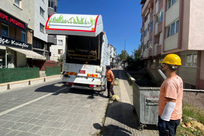 Hijyen seferberliği: 1240 çöp konteyneri temizleniyor!