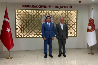 Kantarcı, Başsavcı Kapağan'ı ziyaret Etti!