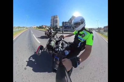 Kdz.Ereğli’de motosikletli sürücü polisten kaçtı, cezası 390 bin TL oldu!