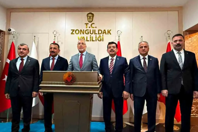 Çalışma ve Sosyal Güvenlik Bakanı Vedat Işıkhan Zonguldak’ta