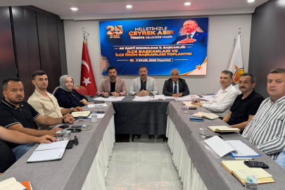 AK Parti Zonguldak Teşkilatı istişare toplantısı yaptı!