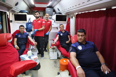 Zabıta Haftası’nda kan bağışı kampanyası!