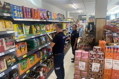 Ekipler sahaya indi marketleri didik didik inceledi!