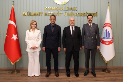 İlçe kaymakamlarından Rektör Ulusoy’a hayırlı olsun ziyareti