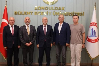 ZTSO'dan Rektör Ahmet Ulusoy'a hayırlı olsun ziyareti!