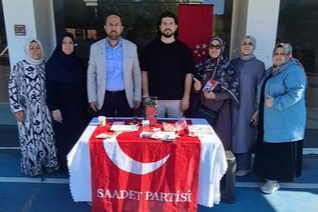 Saadet Partisi Kozlu'da vatandaşlarla buluştu!