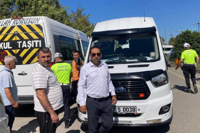Öğrenci Servis Araçlarına Denetim! Başkan Tunay Keskin de katıldı!