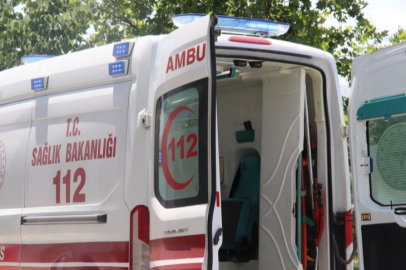 Bahçede sulama yaparken akıma kapıldı!