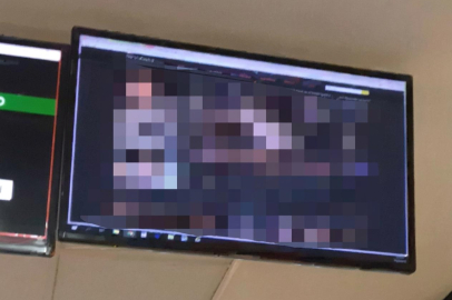 Hastane Odasındaki Ekran Tepki Çekti: Vatandaş Cep Telefonuyla Kaydetti