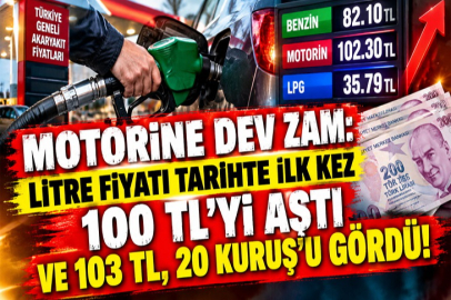Akaryakıta zam üstüne zam: Litresi ilk kez 100 TL'yi aştı!