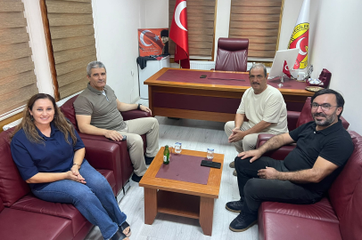 EMNİYET MÜDÜRÜ HASAN ÜNLÜ'DEN EGD'YE VEDA ZİYARETİ