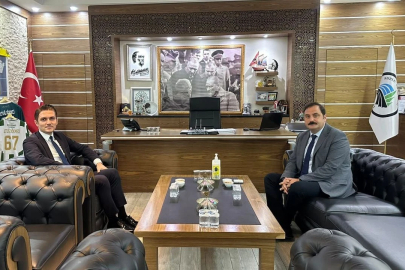 Kaymakam Çakır’dan Belediye Başkanı Dökmeci’ye Ziyaret!