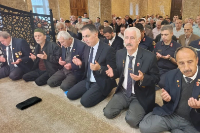 Zonguldak Ulu Camii’nde Gaziler İçin Mevlit Okutuldu