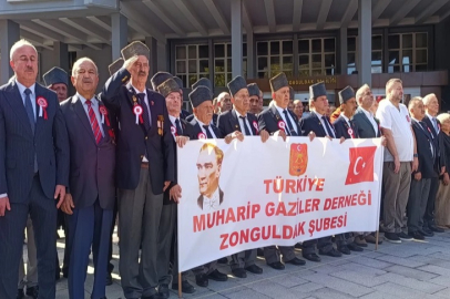 Zonguldak’ta 19 Eylül Gaziler Günü Coşkuyla Kutlandı!