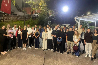 Sendika işçileri eşleri ile birlikte uğurladı!
