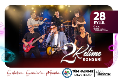 SONBAHARA “İKİ KELİME” KONSERİYLE MERHABA