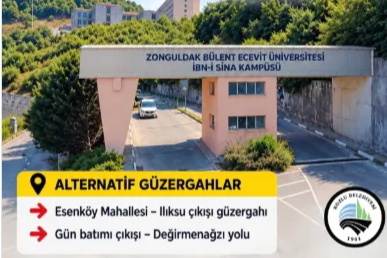 Zonguldak'ta Hastane Yolu 10 Gün Trafiğe Kapanıyor!