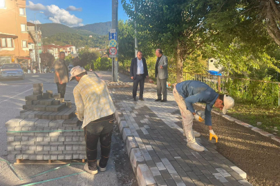 Başkan Vedat Öztürk çalışmaları denetledi!