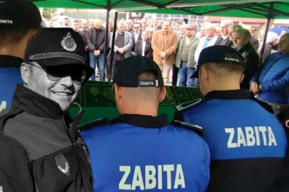 Zabıta Müdürlüğü personeli Fatih Topal son yolculuğuna uğurlandı!