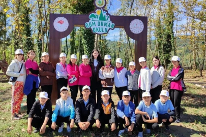 Orman Okulu’nda Yeni Eğitim Dönemi Başladı, İlk Öğrenciler Doğayla Buluştu