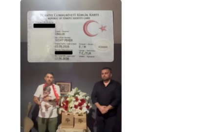 Zonguldak'ta bir bebeğe  “Sedat Peker“ ismi verildi!
