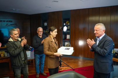 Çaycuma Belediye Başkanı Bülent Kantarcı'ya Sürpriz!