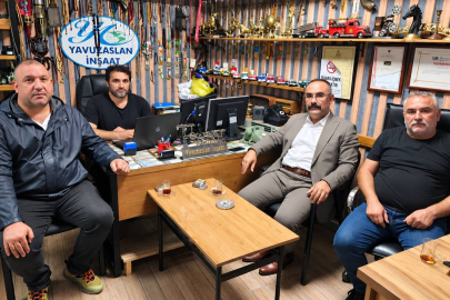 Korkmaz ve Yavuzaslan masaya oturdu: Teşkilat çalışmaları konuşuldu
