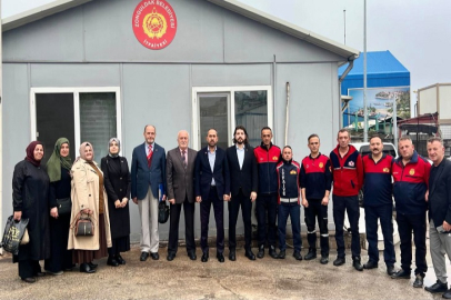 Saadet Partisi'nden İtfaiyeciler Haftası ziyareti