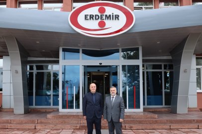 Rektör Ulusoy'dan ERDEMİR Genel Müdürlüğüne Ziyaret!