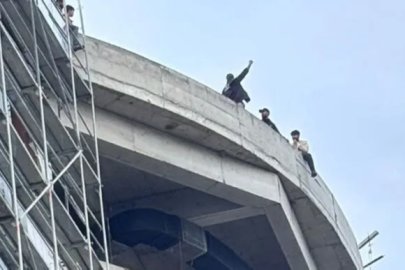 BEUN Hastanesi ek bina inşaatında maaş eylemi!