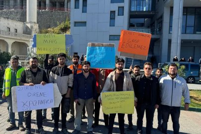 Türkiye İşçi Partisinden Üniversitesi İnşaatında Maaş Alamayan İşçilere Destek!