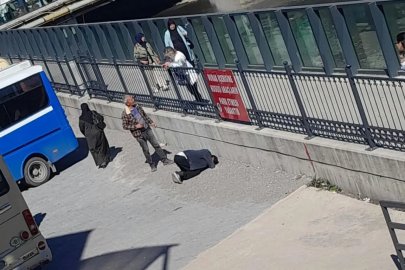 Zonguldak'ta Hastane Önünde Korkutan Anlar: Yere Yığılan Vatandaş Sağlık Ekibini Kabul Etmedi