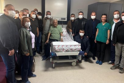 BELEDİYE MECLİS ÜYELERİ, BAŞKAN POSBIYIK'I ZİYARET ETTİ
