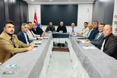 AK Partili başkanlar toplandı kritik konuları görüştü!