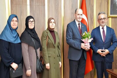 Saadet Partisi Kadın Kolları’ndan Müftü Danacı’ya ziyaret
