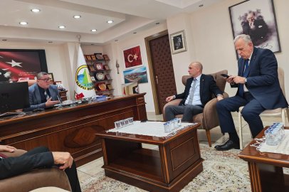 Başkan Nuri Tekin’e Kritik Ziyaret!