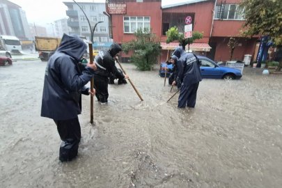 Yoğun Yağış Seferberliği; Ekipler Teyakkuzda