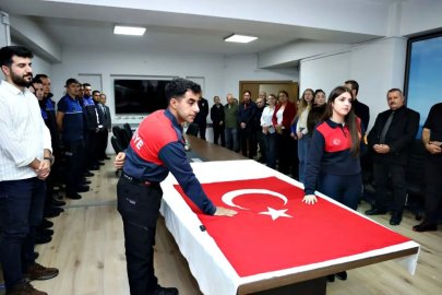 Zonguldak Belediyesi İtfaiyesi’nde Yemin Heyecanı: 2 Personel Asil Memurluğa Adım Attı