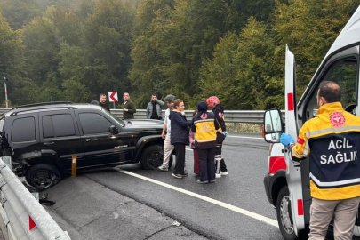 SOĞANLI RAMPASI'NDA KAZA, 2 YARALI
