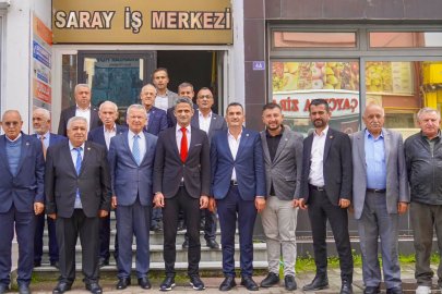 Başkan Kantarcı’dan Muhtarlar Derneği’ne ziyaret!