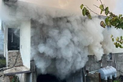 Karadeniz Ereğli'de çıkan yangın güçlükle söndürüldü!