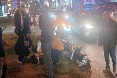 Motosiklet ile otomobil çarpıştı: 1 yaralı