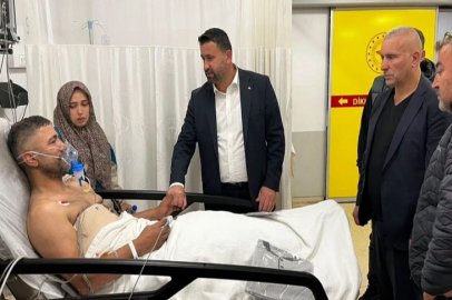 YARALI MADENCİLERE GİTTİLER!