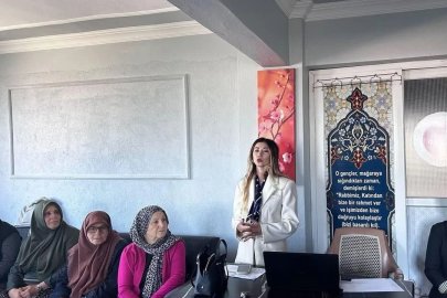 Zonguldak’ta Kur’an Kursundaki Kursiyerlere Bilgilendirme